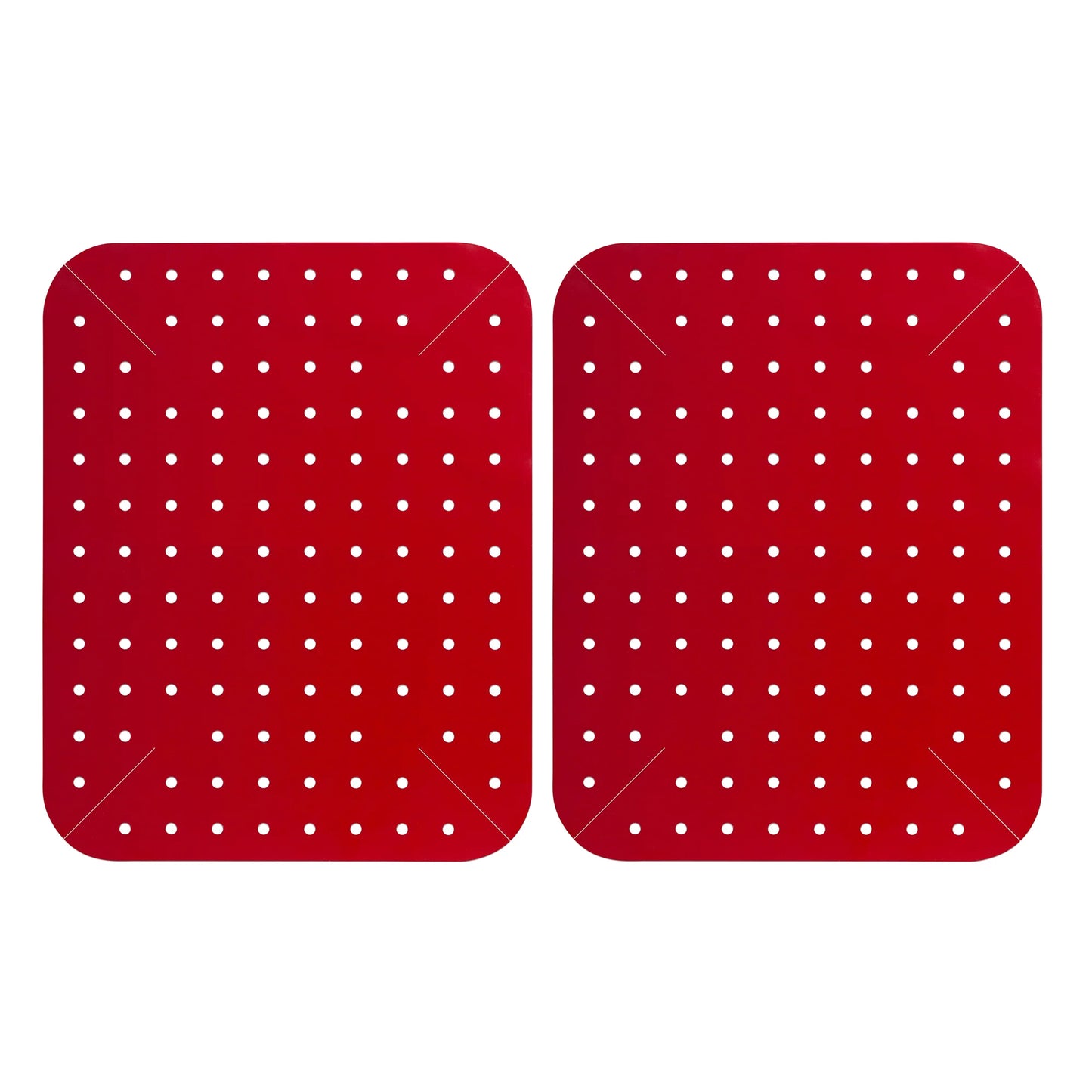 Kilo Silicone Multi Fit Dual Air Fryer Liner Pack Set of 4