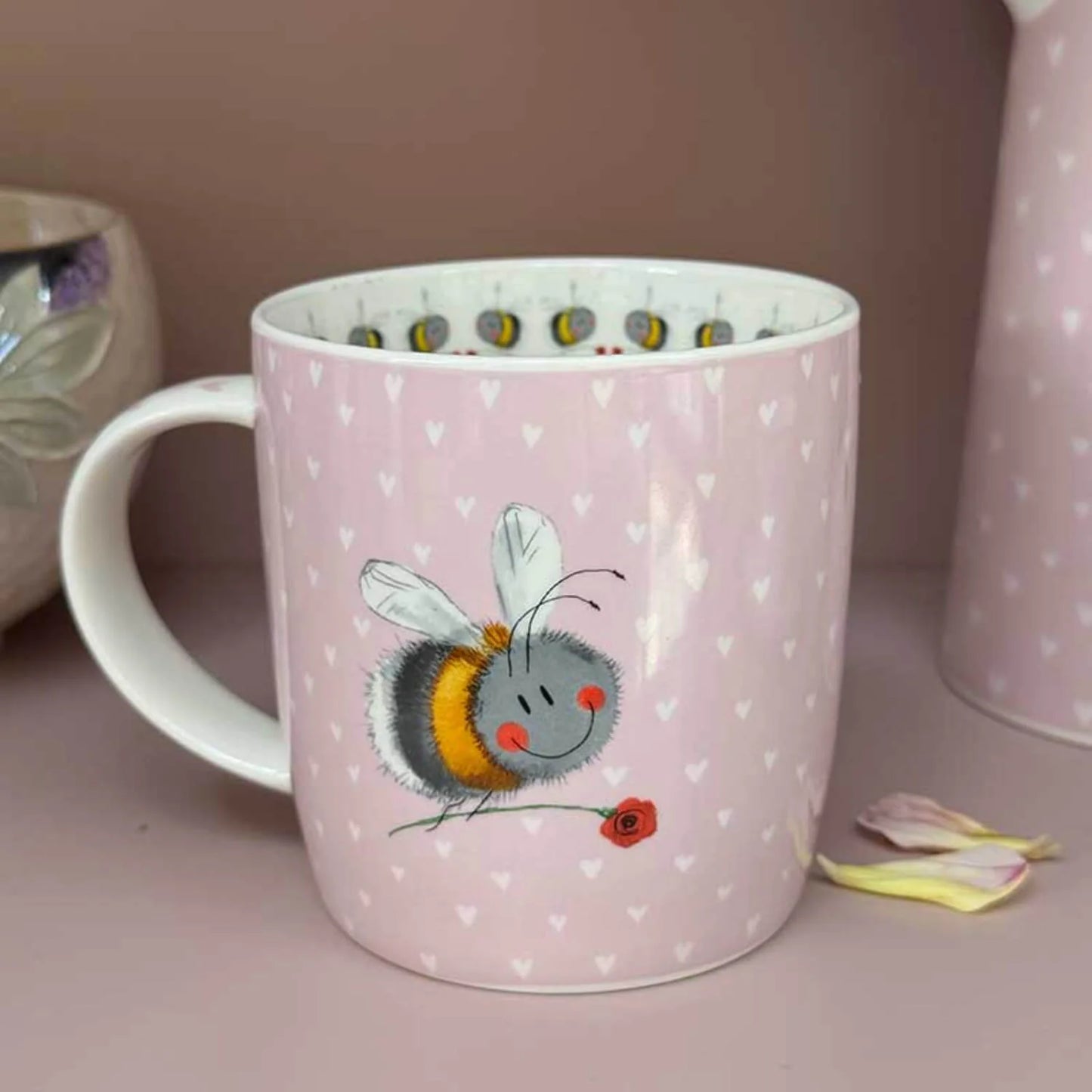 Alex Clark Bee & Flower Mug
