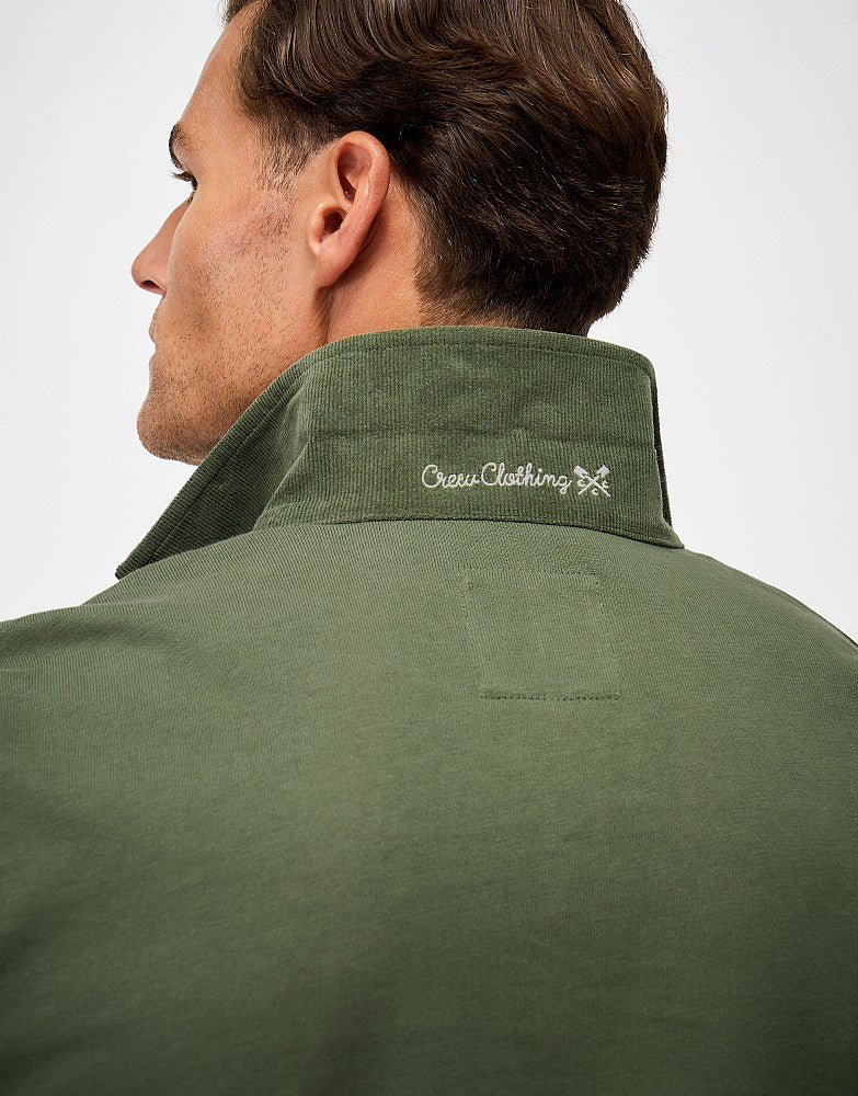 Crew Clothing Mens Cord Collar Cotton Rugby Shirt