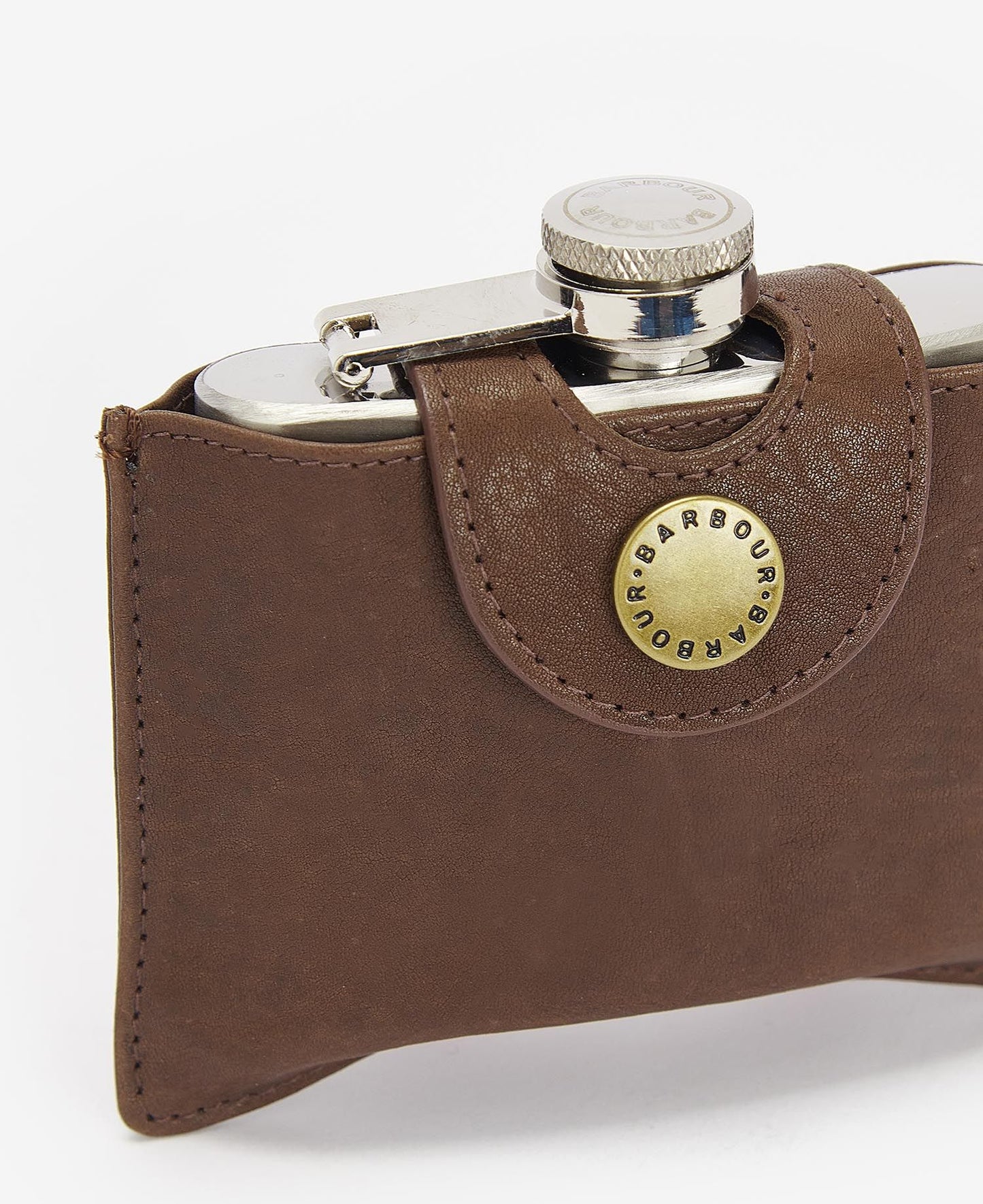 Barbour 4oz Hinged Hip-Flask