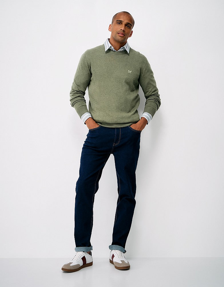 Crew Clothing Organic Cotton Crew Neck Jumper