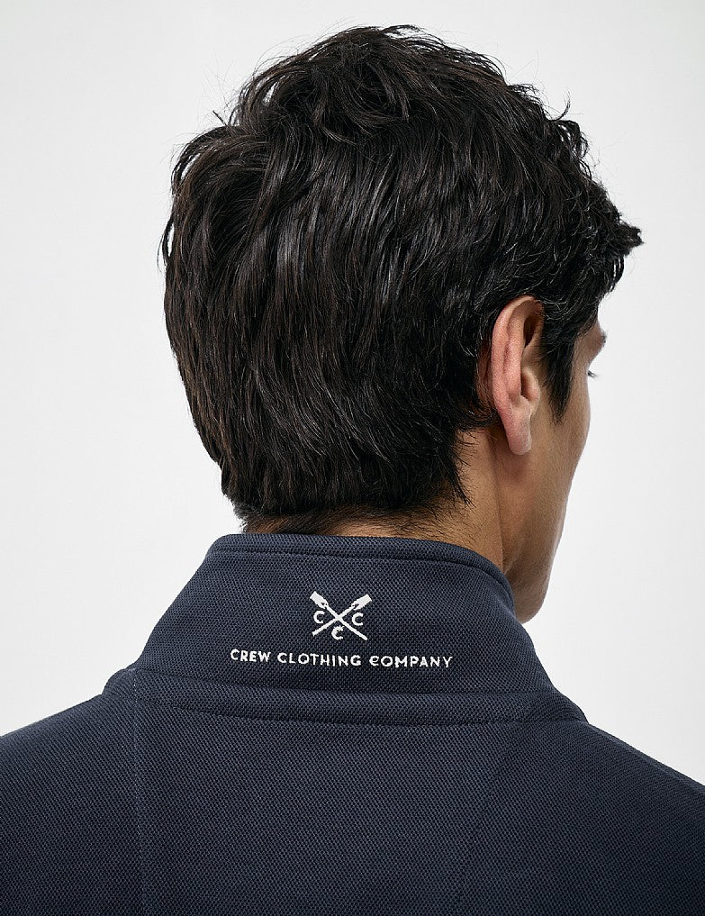 Crew Clothing Pique Half-Zip Sweatshirt