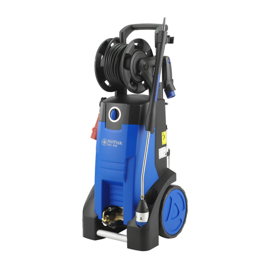 Nilfisk MC 4M-140/620 XT Cold Water Pressure Washer with Hose Reel