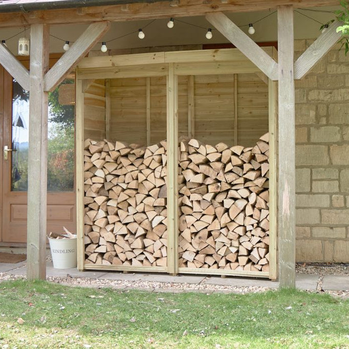 Forest Garden Medium Overlap Log Store