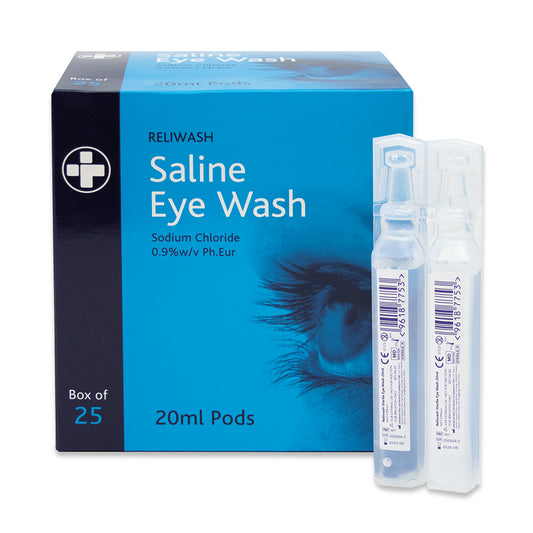 Eye Wash Saline - Pods 20ml X25