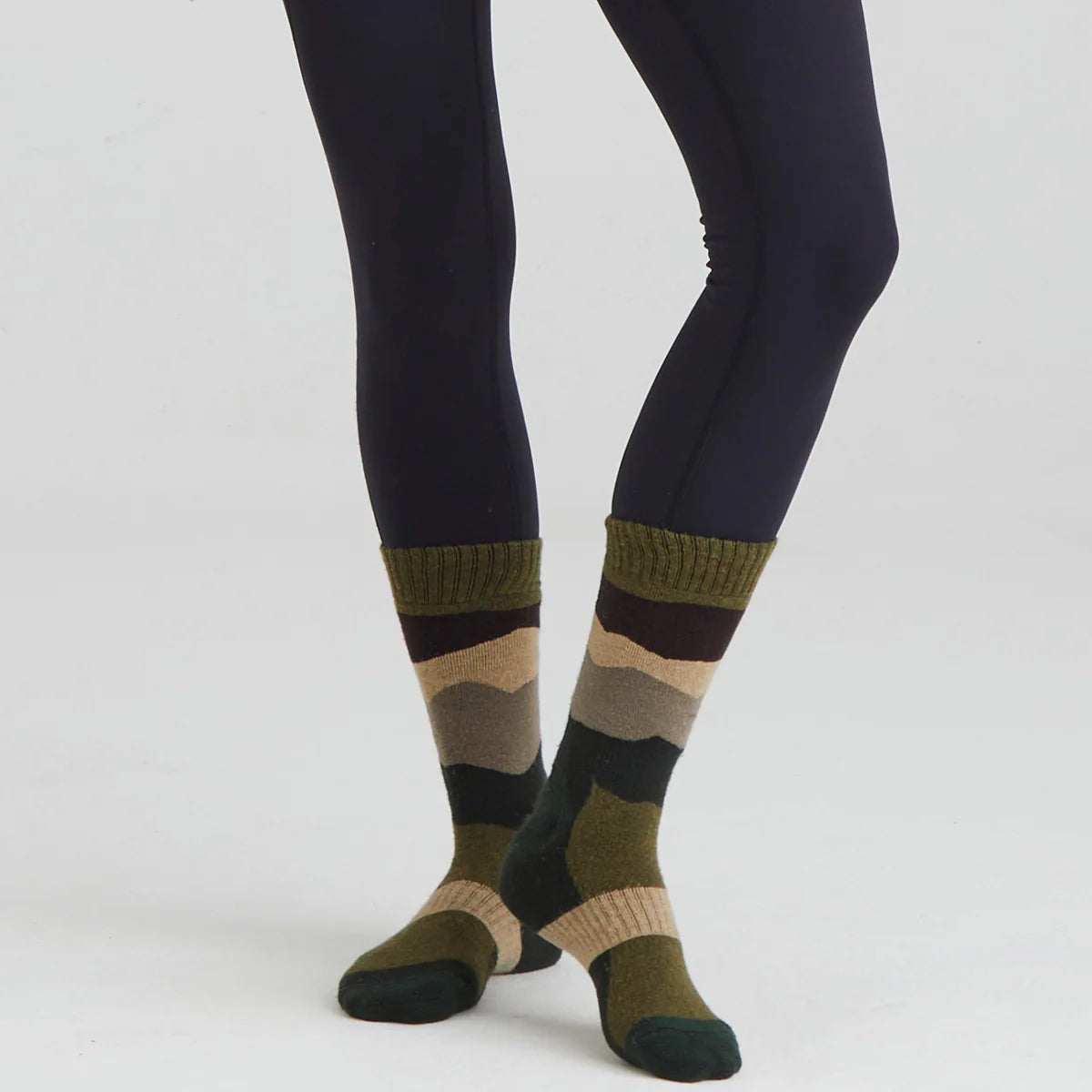 Ridgeline Mid Length Merino Wool Socks