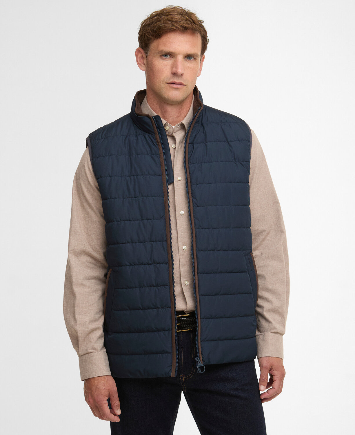 Barbour Broughton Quilted Gilet in Navy