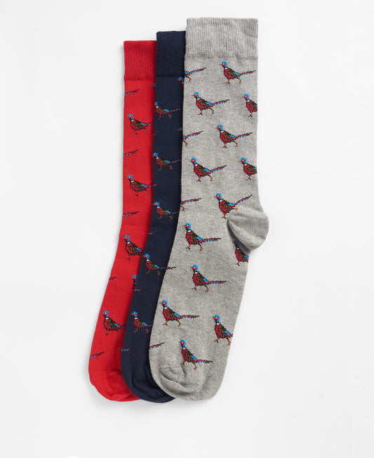 Barbour Pheasant Socks Gift Box