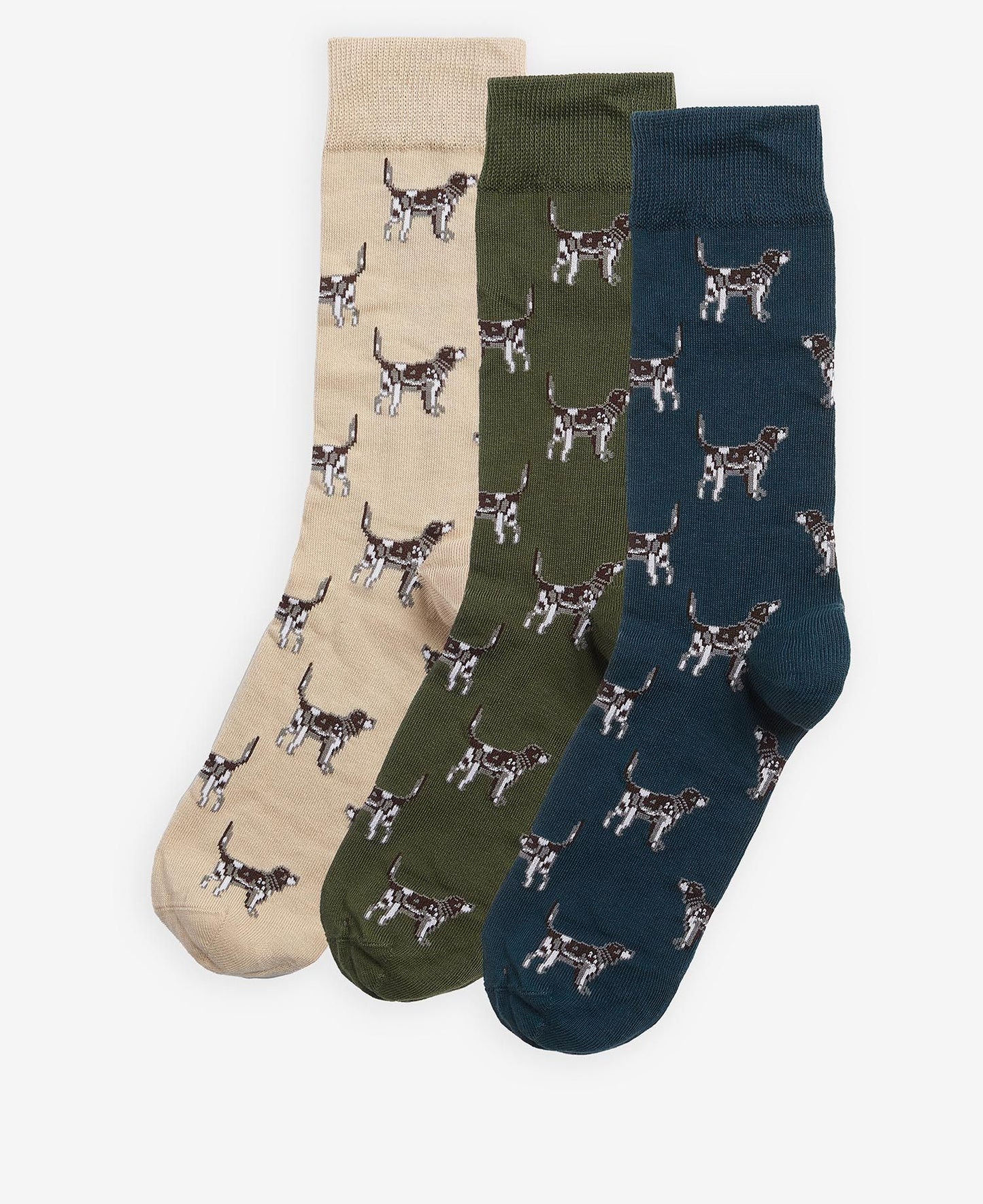 Barbour Pointer Dog Socks Gift Box