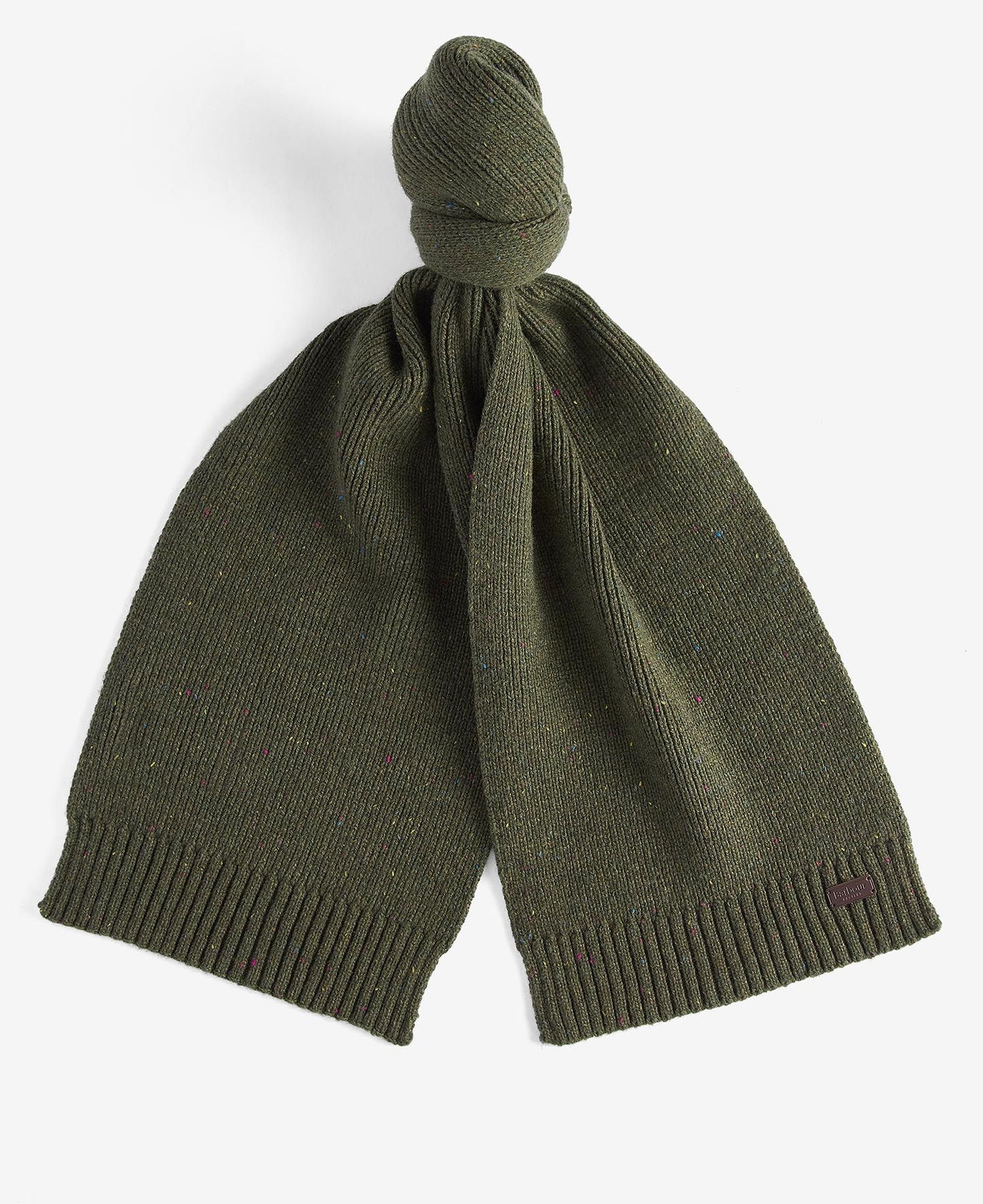 Barbour Carlton Fleck Beanie & Scarf Gift Set