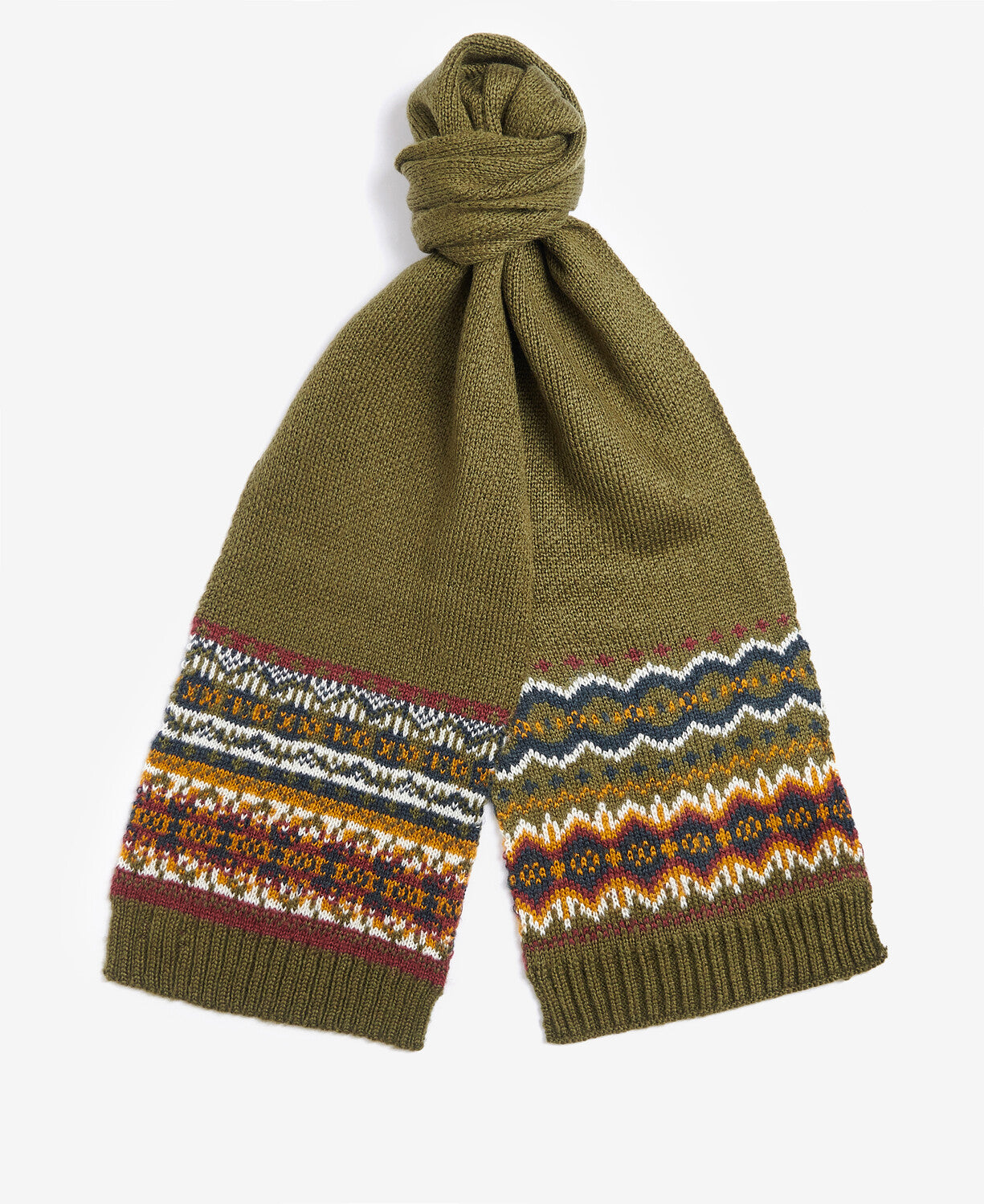 Barbour Fairisle Beanie & Scarf Gift Set