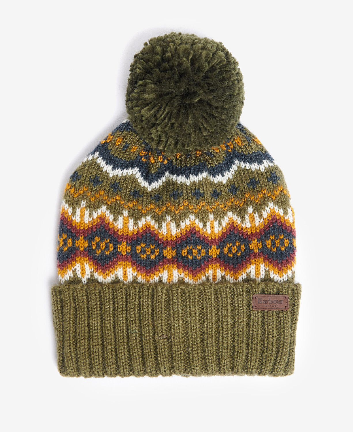 Barbour Fairisle Beanie & Scarf Gift Set
