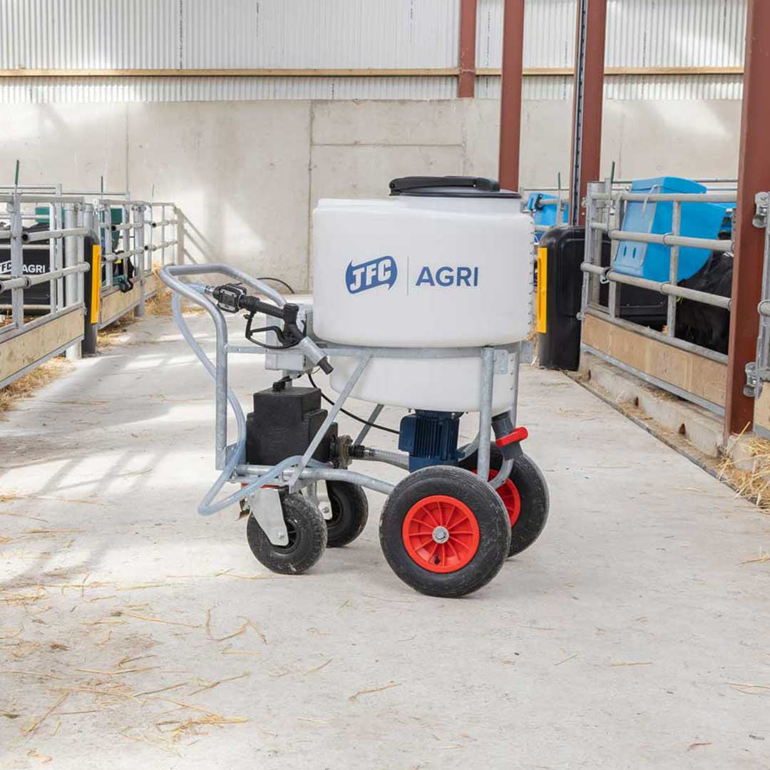 JFC 170 Litre Milk Kart with Mixer and Pump