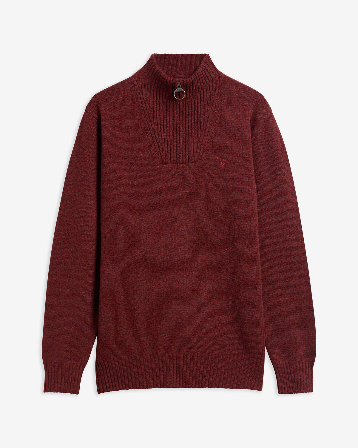 Barbour Essential Lambswool Half Zip Jumper