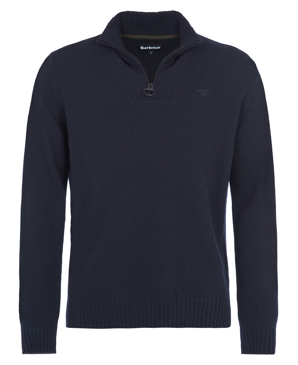 Barbour Essential Lambswool Half Zip Jumper