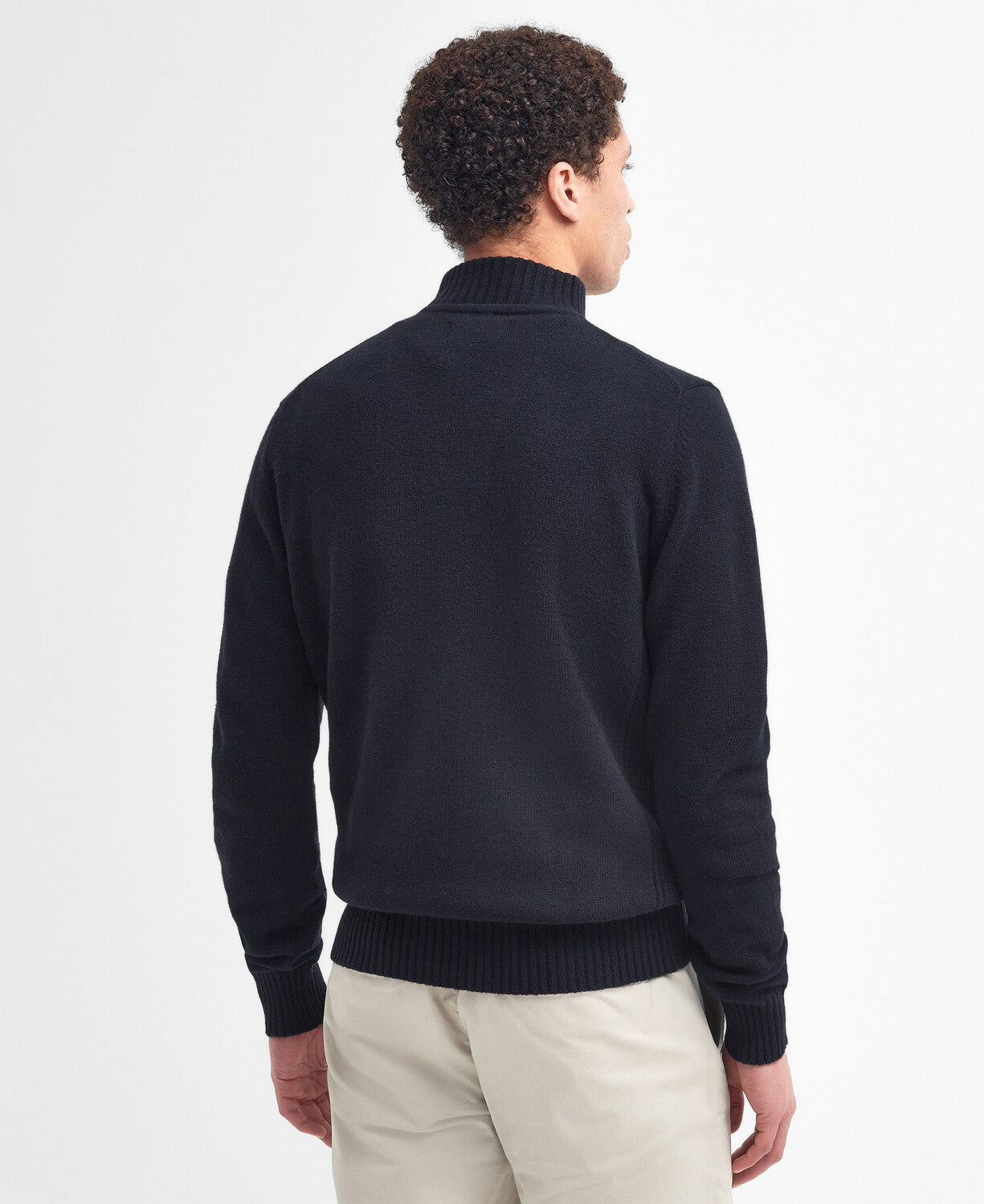 Barbour Essential Lambswool Half Zip Jumper