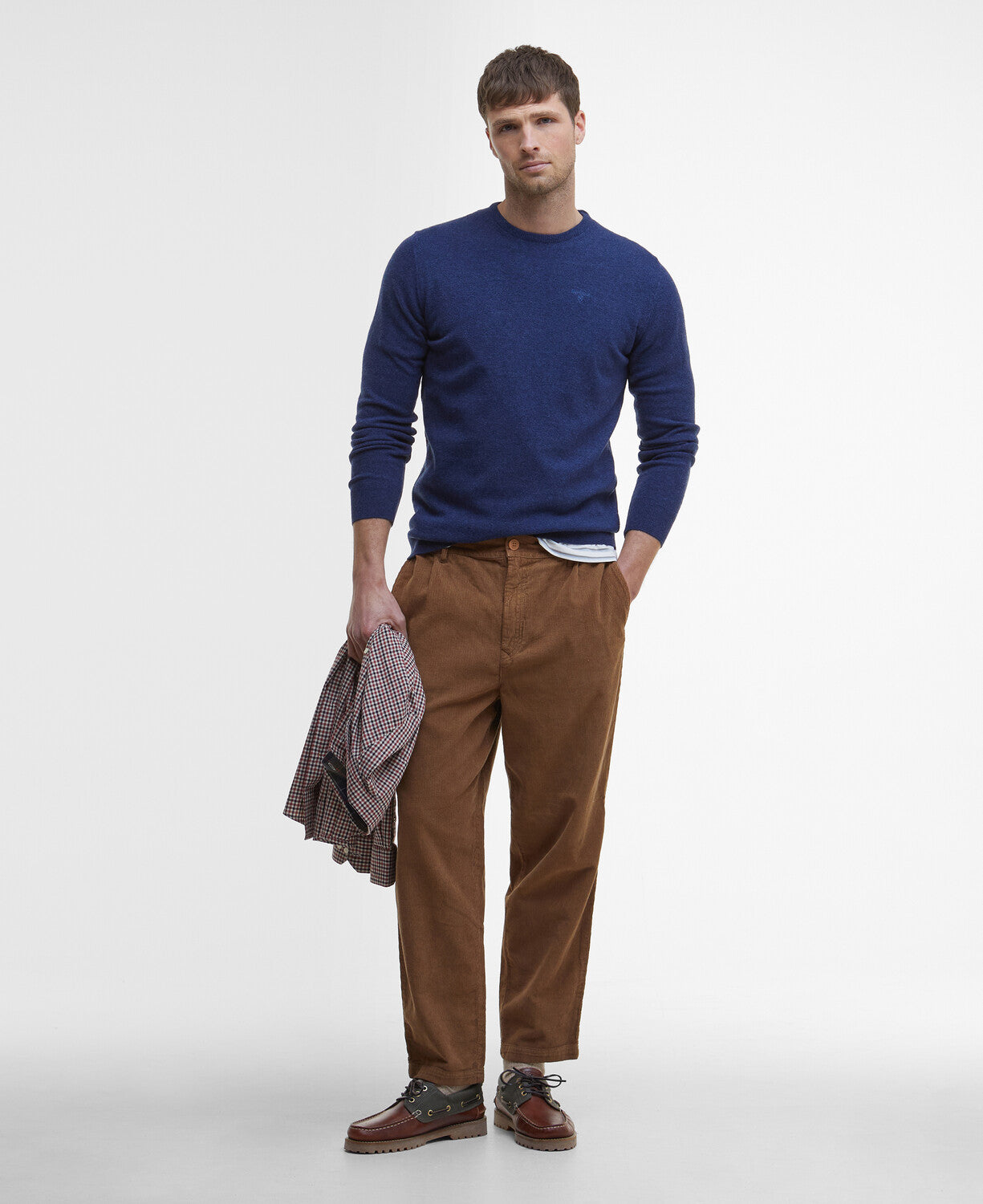 Barbour Essential Lambswool Crew Neck Jumper
