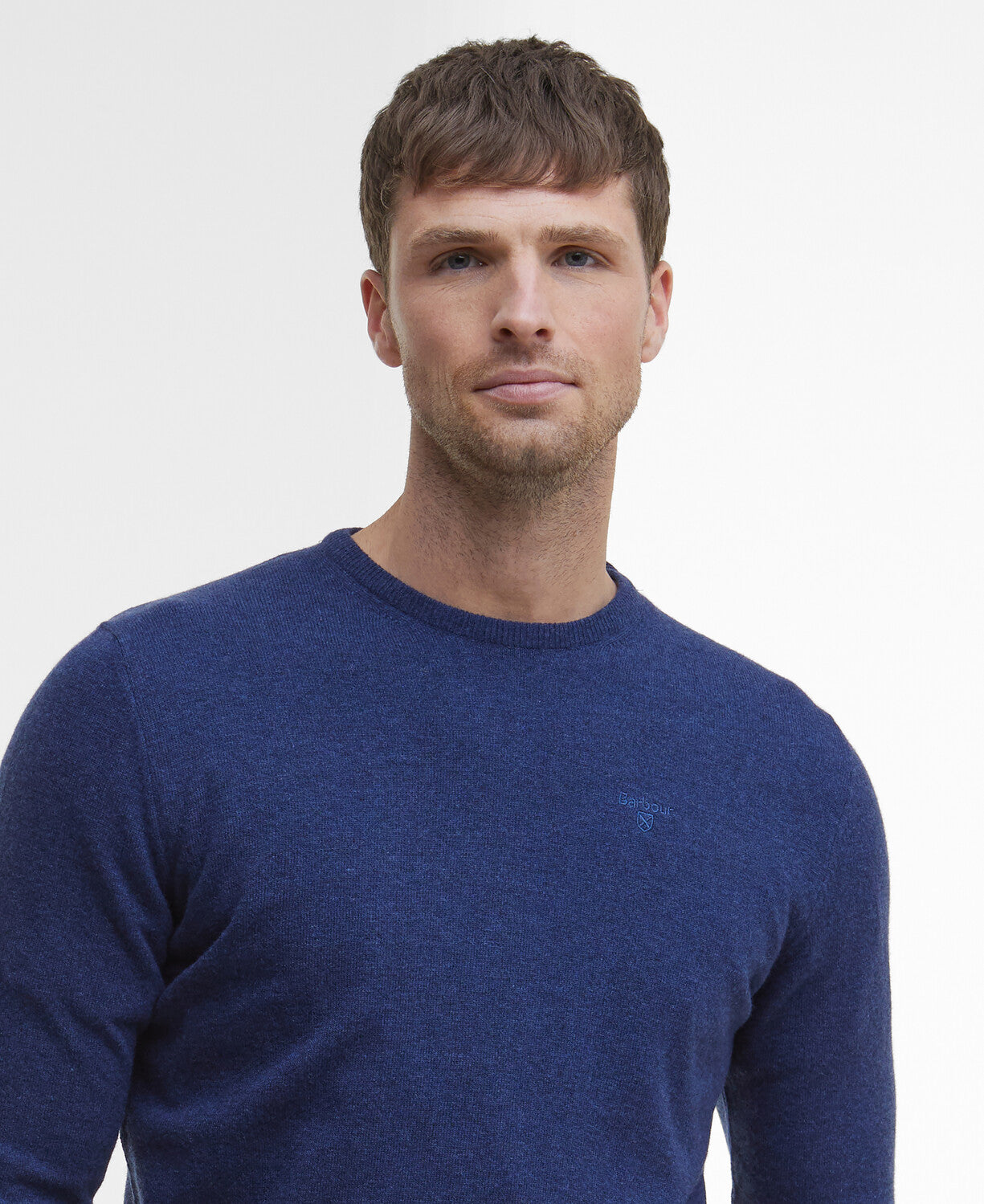 Barbour Essential Lambswool Crew Neck Jumper