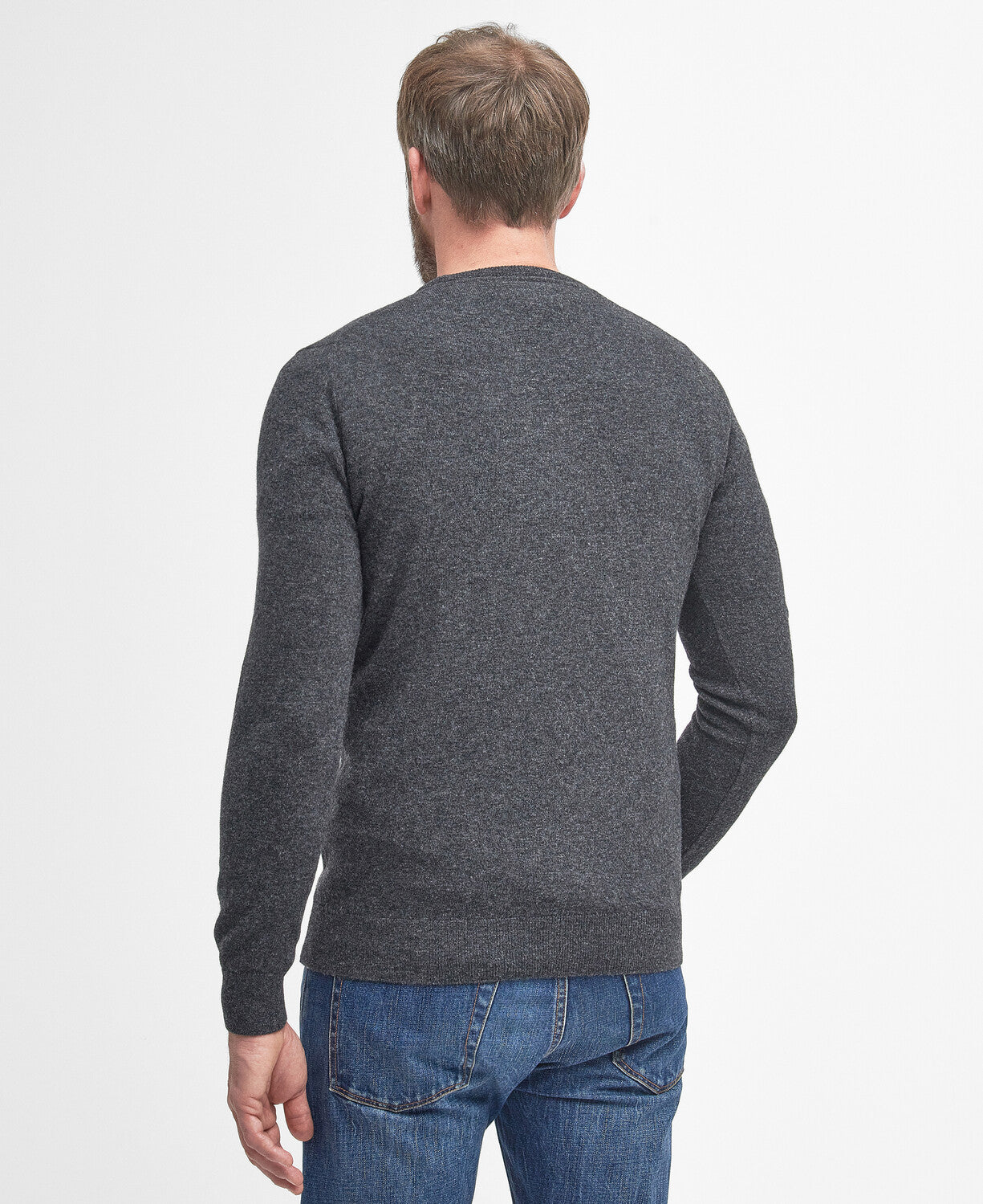 Barbour Essential Lambswool Crew Neck Jumper