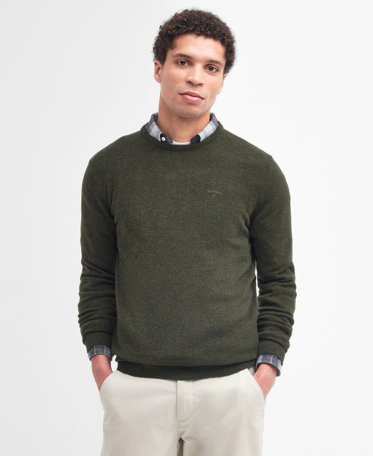 Barbour Essential Lambswool Crew Neck Jumper