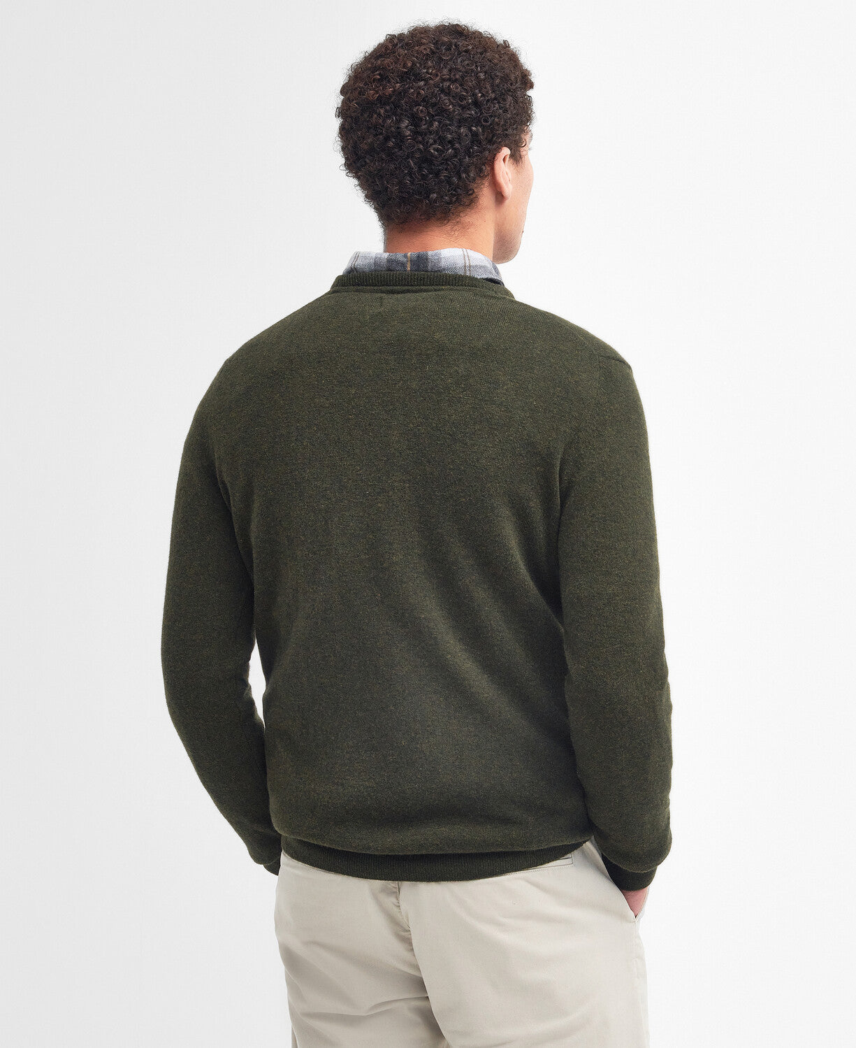 Barbour Essential Lambswool Crew Neck Jumper
