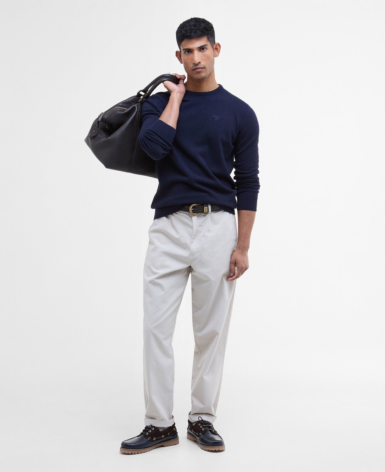 Barbour Essential Lambswool Crew Neck Jumper
