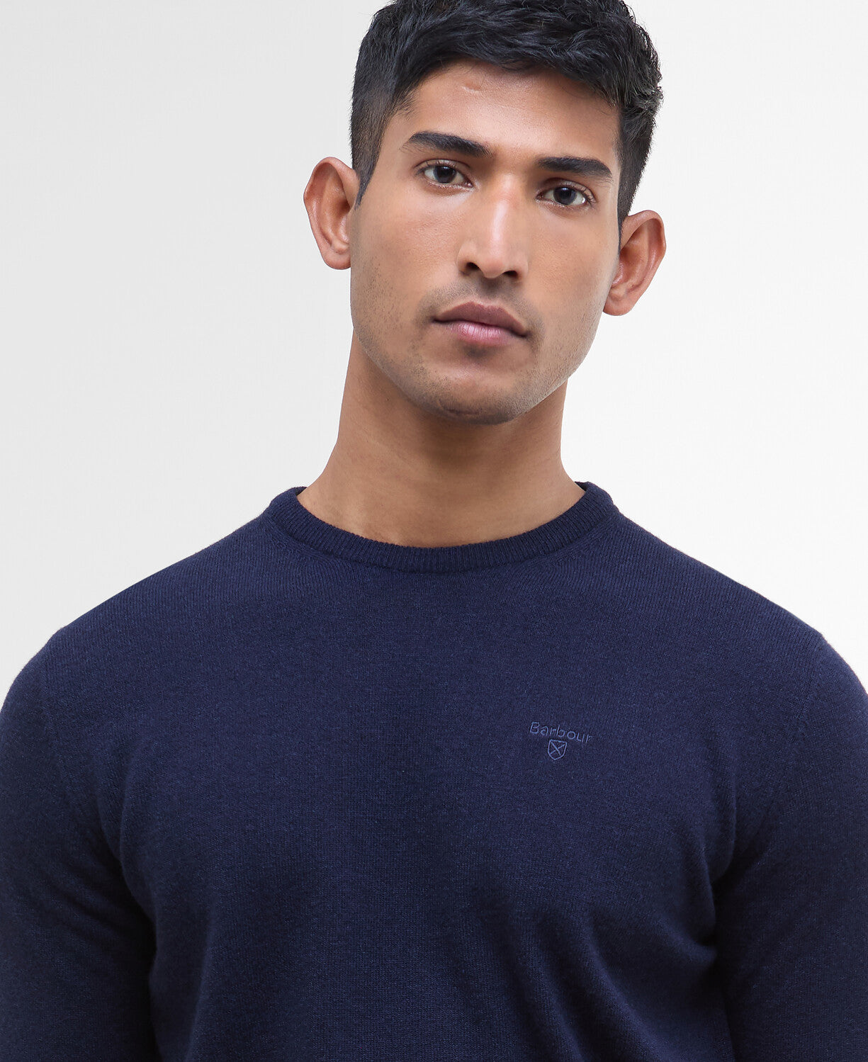 Barbour Essential Lambswool Crew Neck Jumper