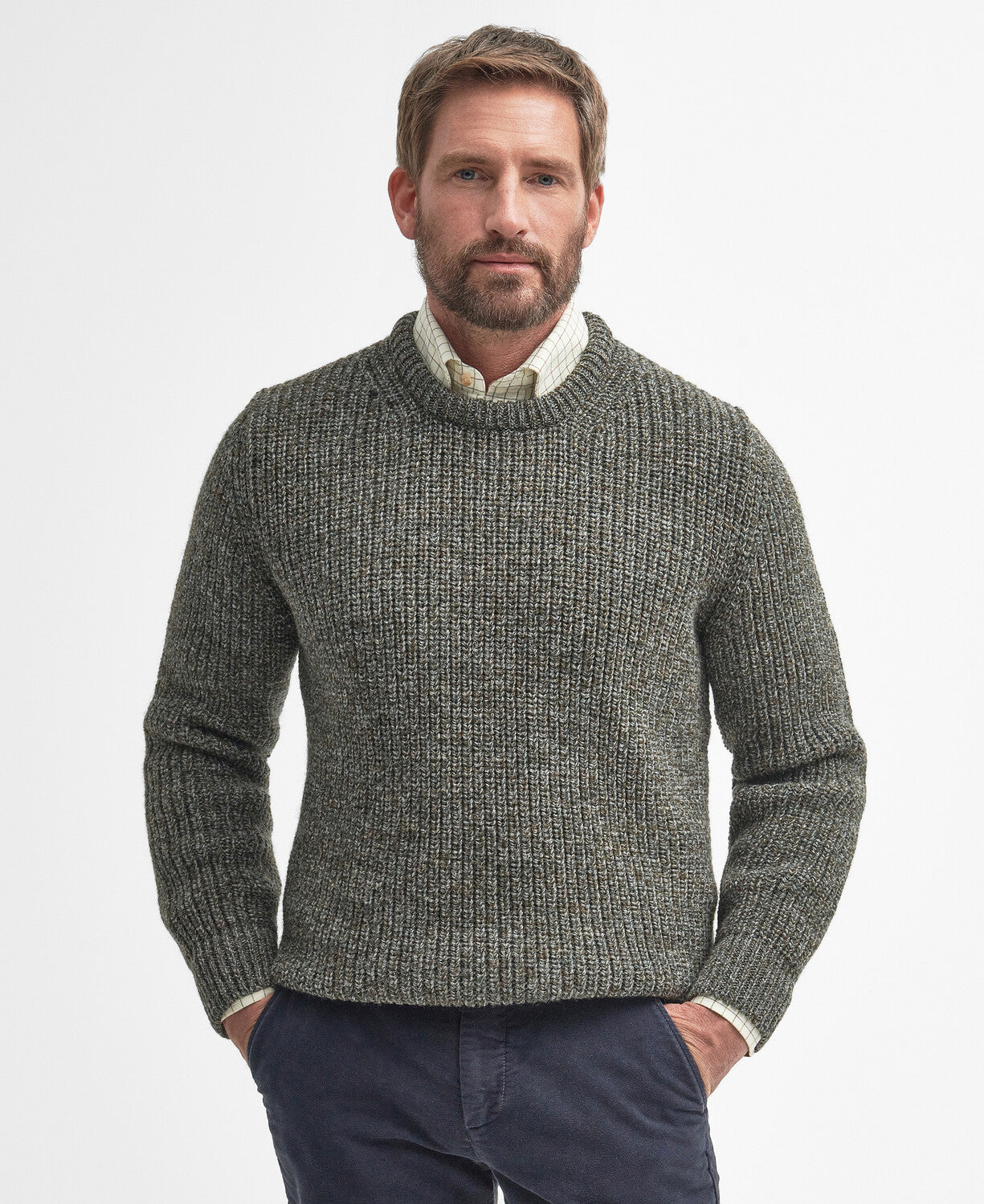 Barbour New Tyne Crew Neck Jumper