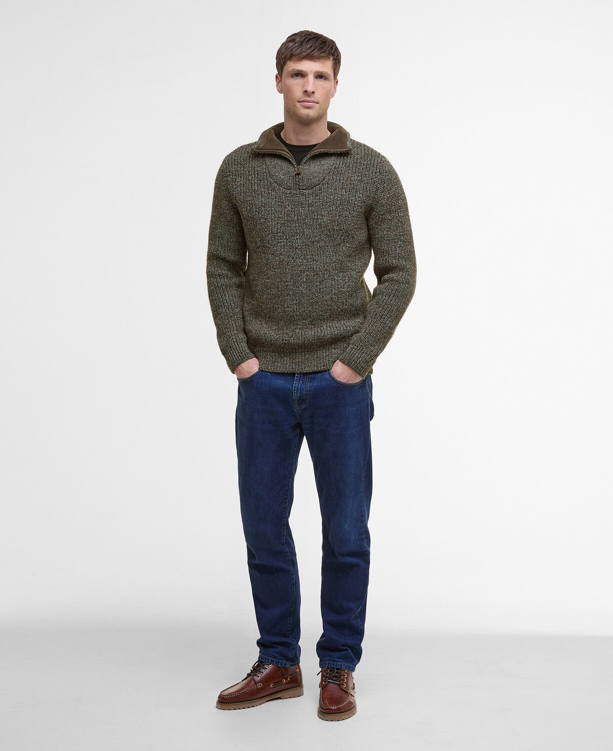 Barbour New Tyne Half Zip Jumper