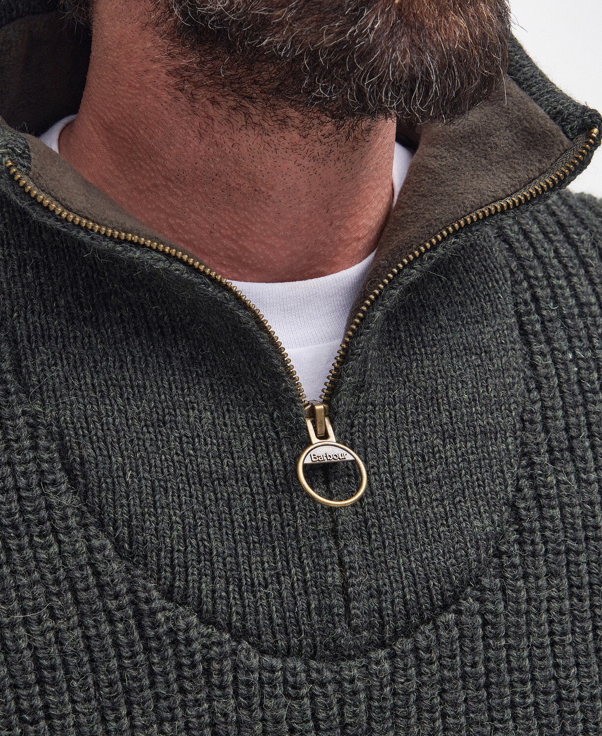 Barbour New Tyne Half Zip Jumper