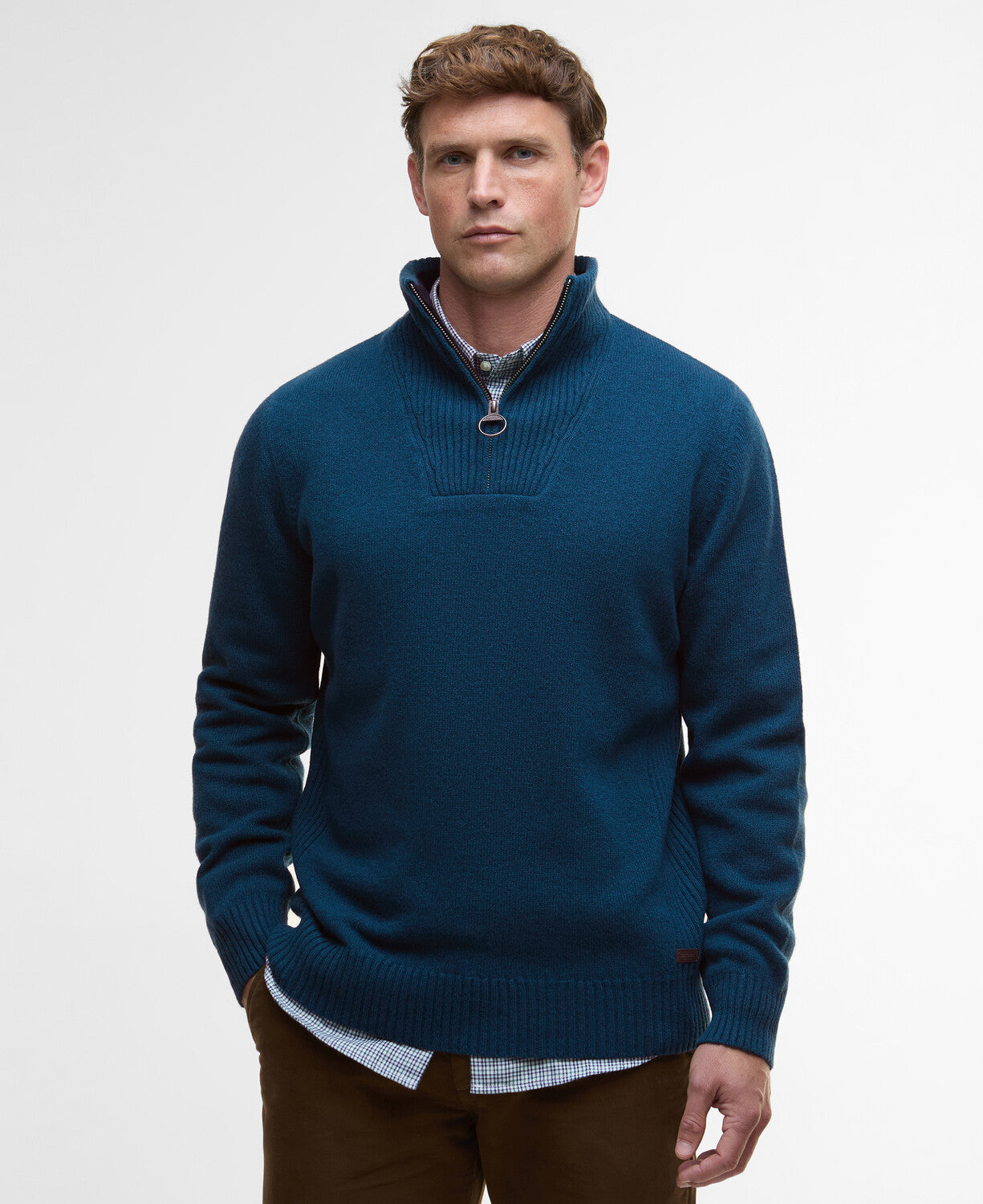 Barbour Nelson Essential Half Zip Jumper