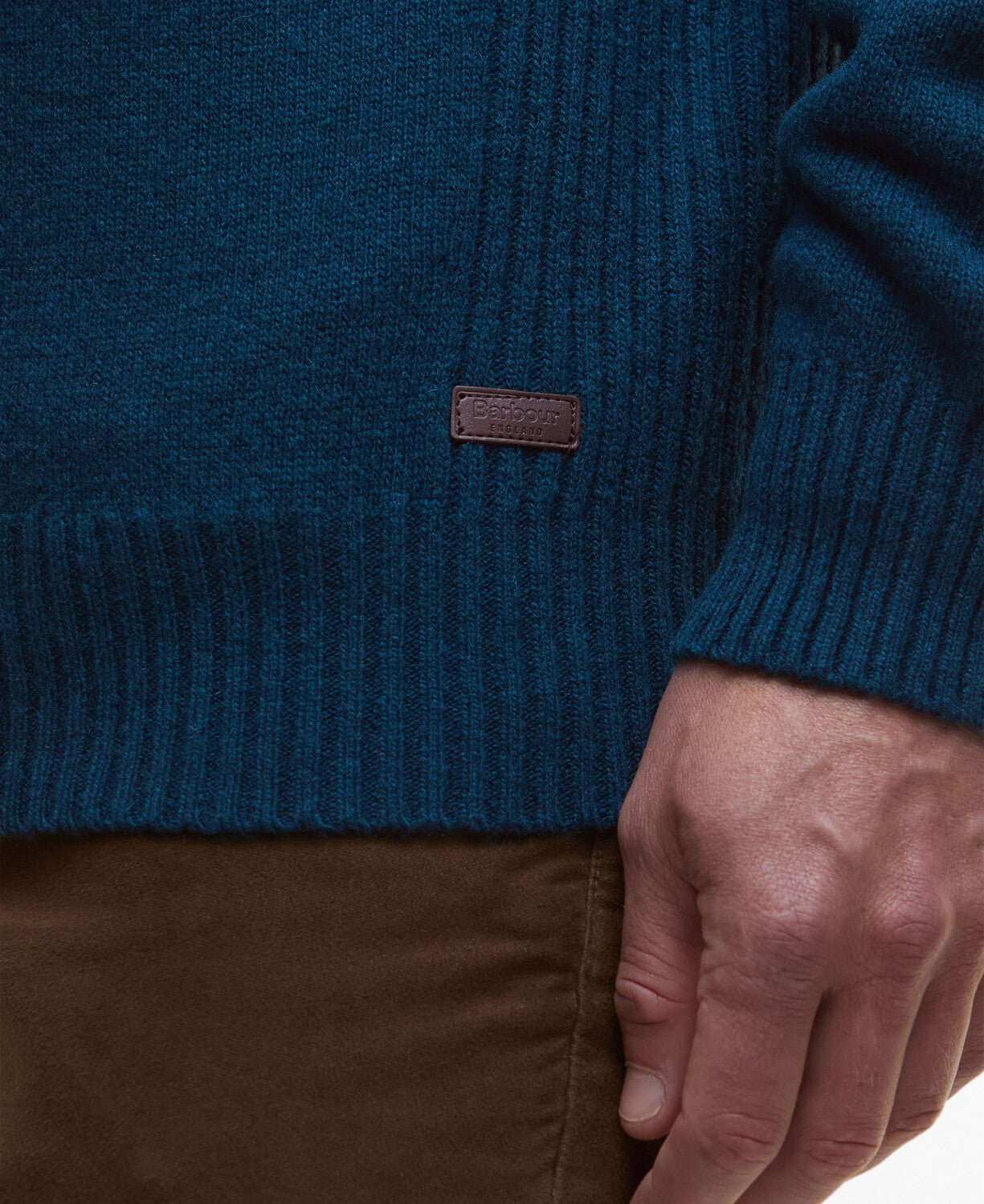 Barbour Nelson Essential Half Zip Jumper