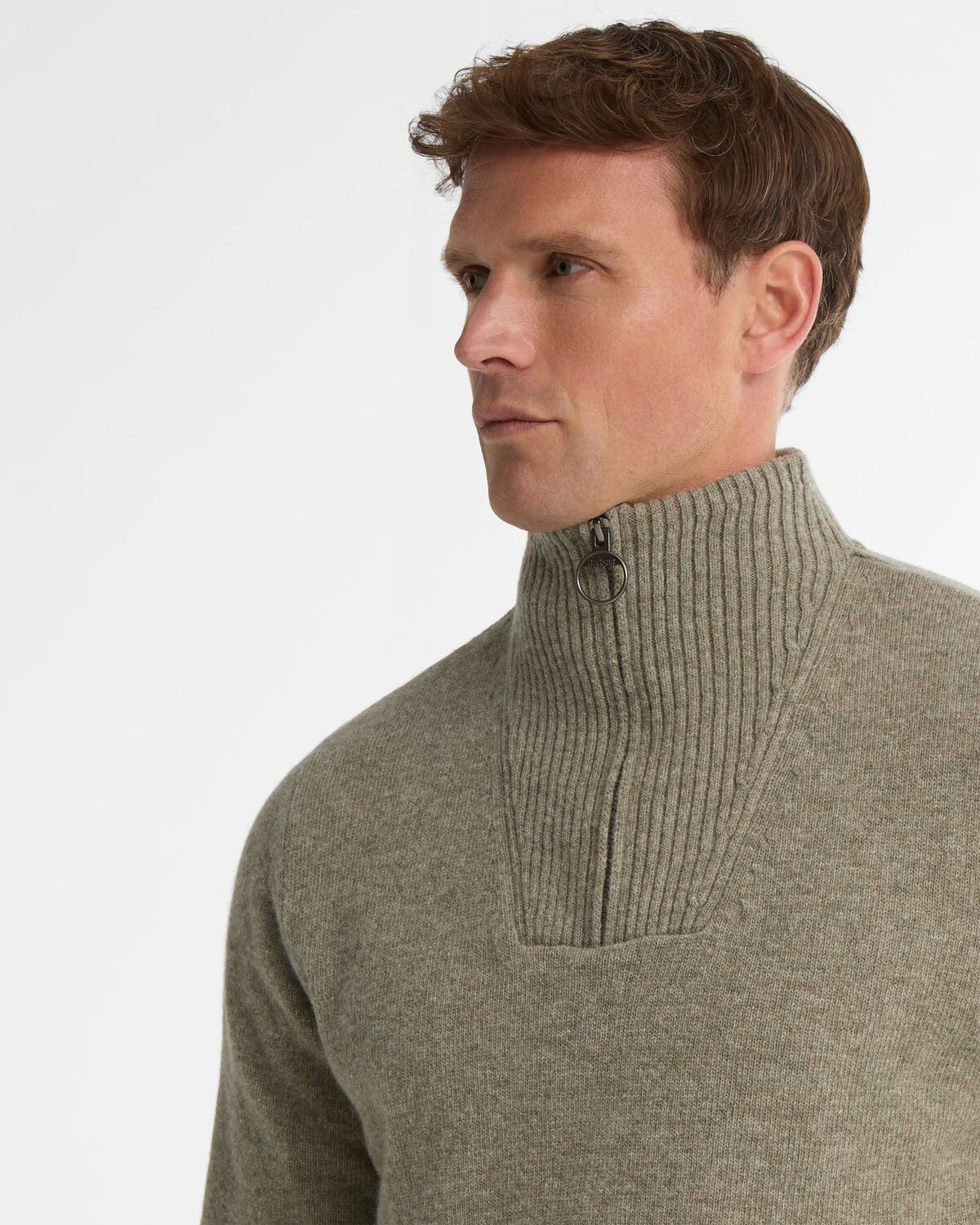 Barbour Nelson Essential Half Zip Jumper