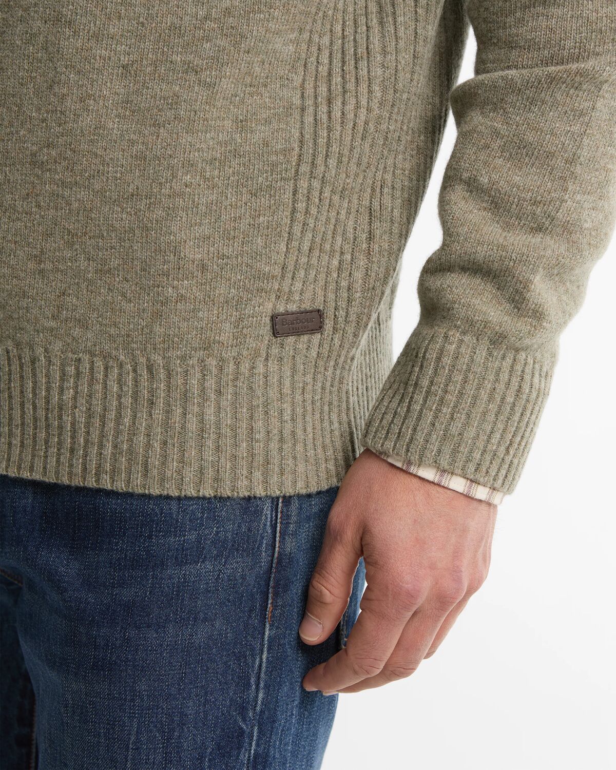 Barbour Nelson Essential Half Zip Jumper