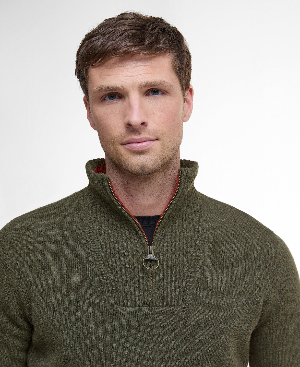 Barbour Nelson Essential Half Zip Jumper