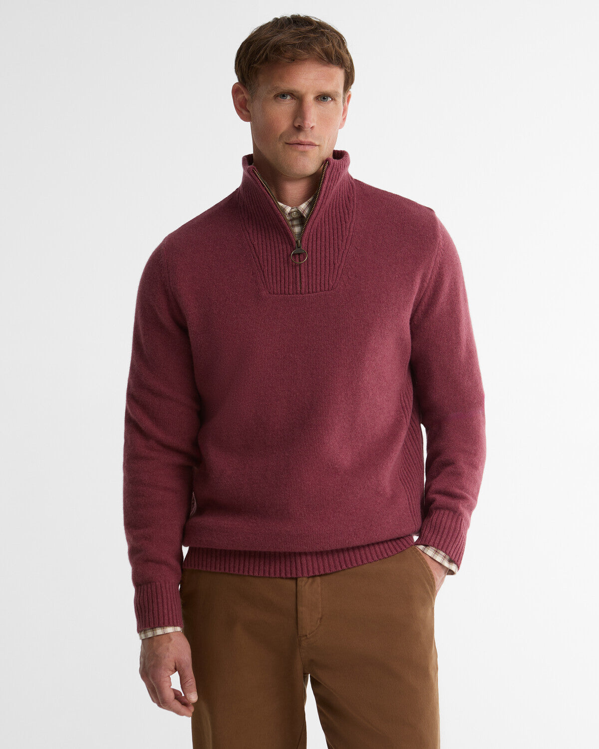 Barbour Nelson Essential Half Zip Jumper