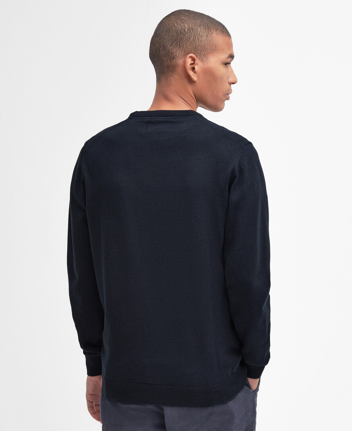 Barbour Pima Cotton Crew Neck Jumper