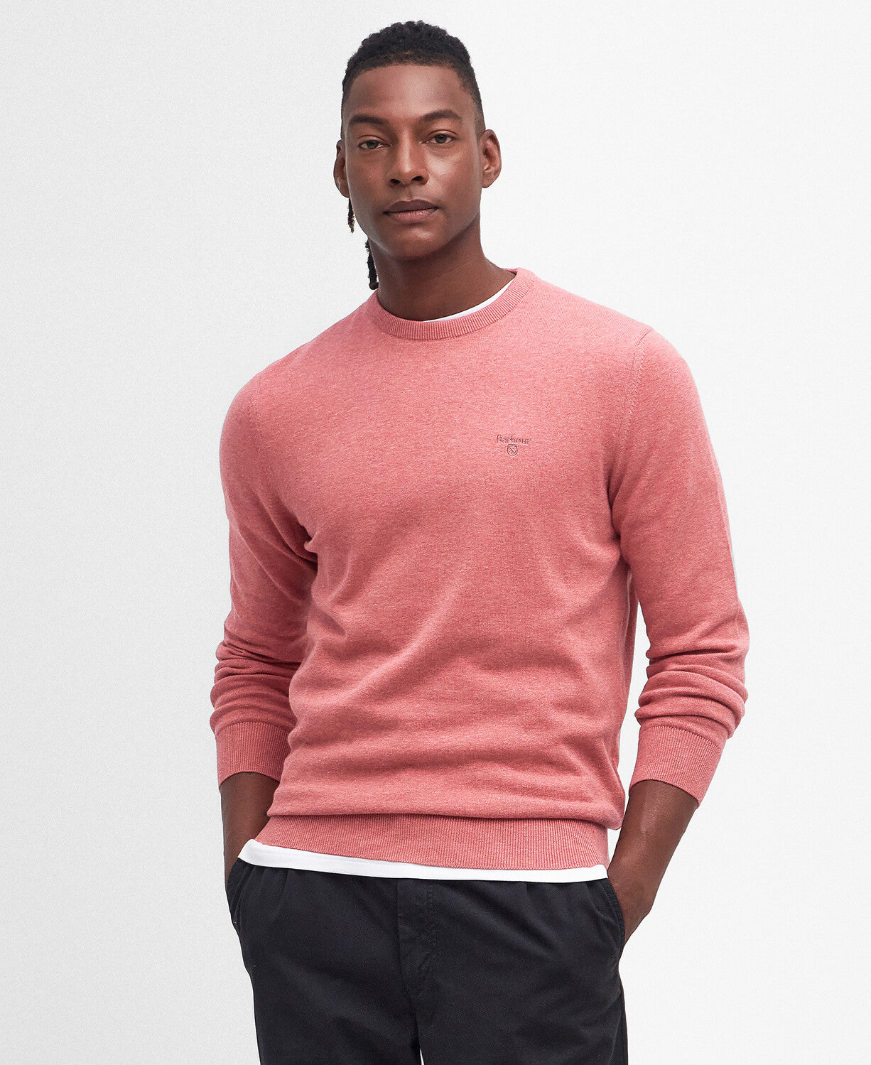 Barbour Pima Cotton Crew Neck Jumper