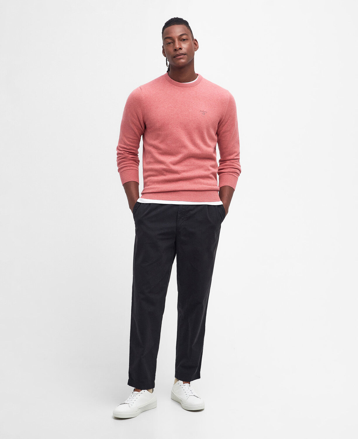 Barbour Pima Cotton Crew Neck Jumper