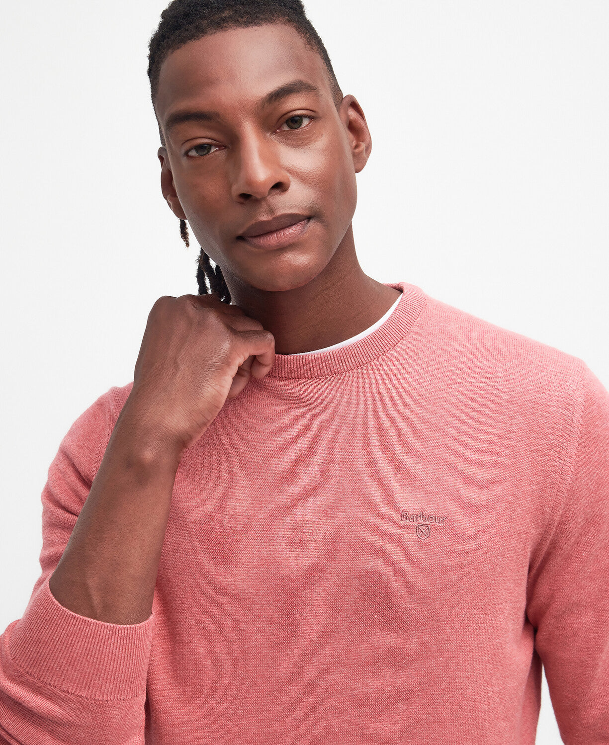 Barbour Pima Cotton Crew Neck Jumper