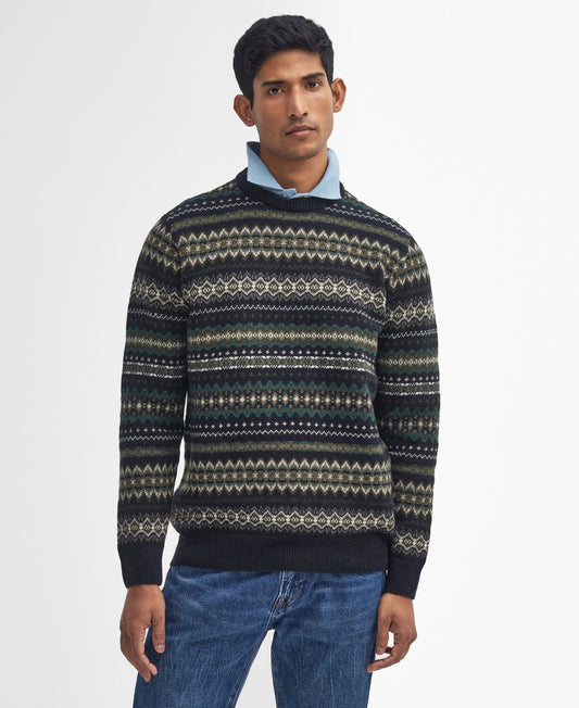 Barbour Case Fair Isle Crew Neck Sweater