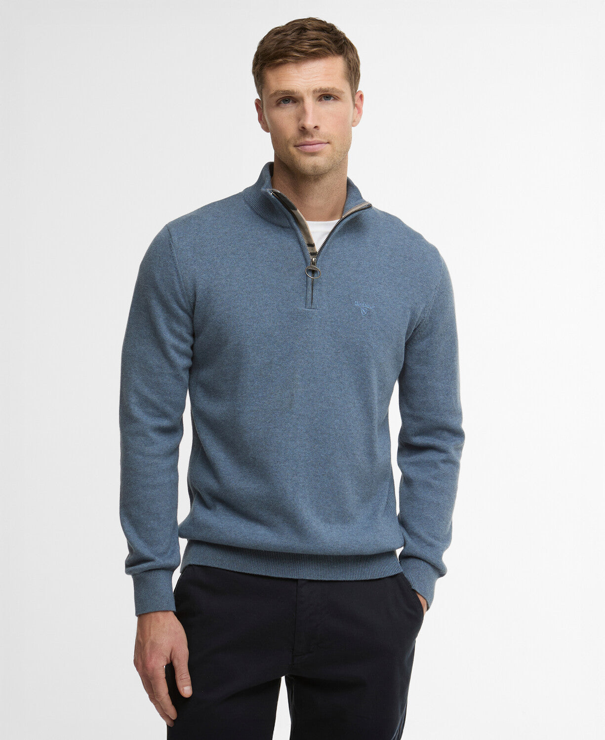 Barbour Cotton Half-Zip Jumper