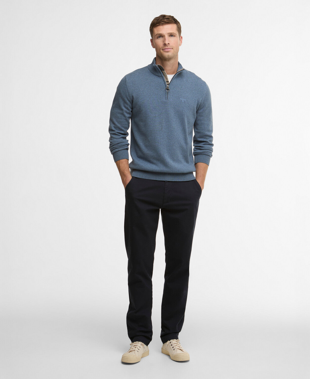 Barbour Cotton Half-Zip Jumper