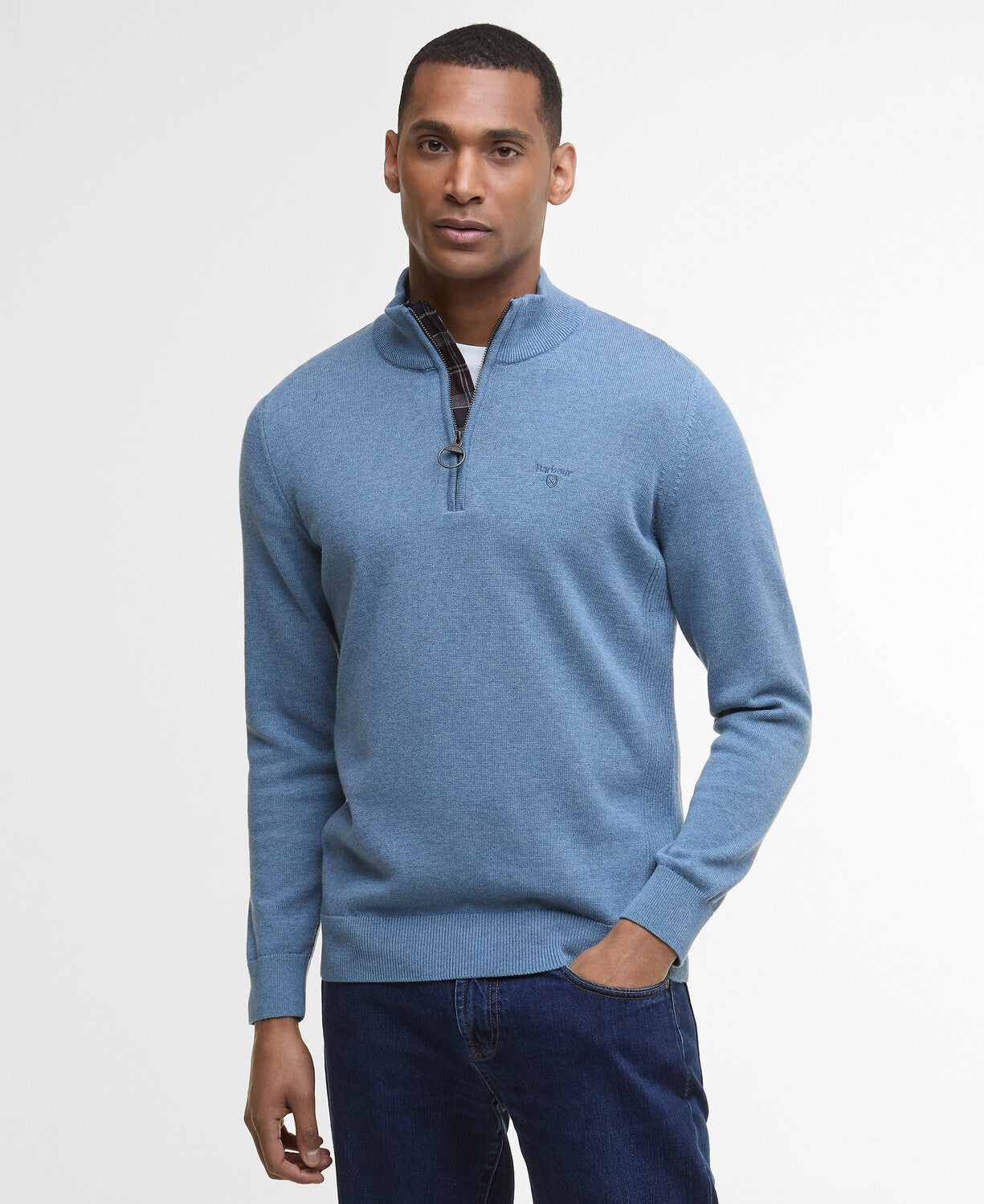 Barbour Cotton Half-Zip Jumper