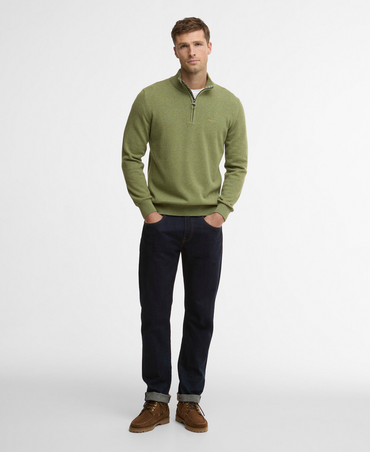 Barbour Cotton Half-Zip Jumper