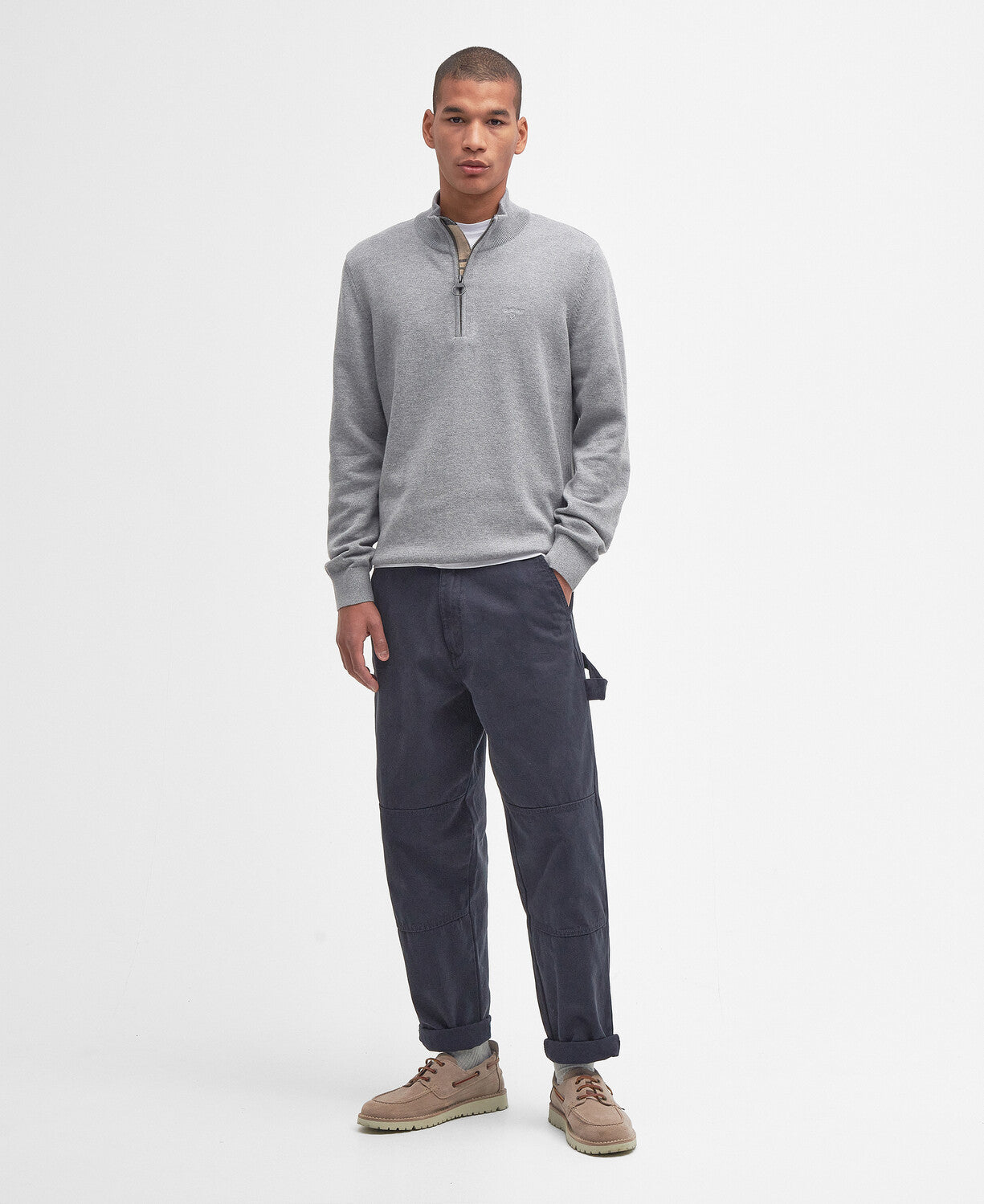Barbour Cotton Half-Zip Jumper