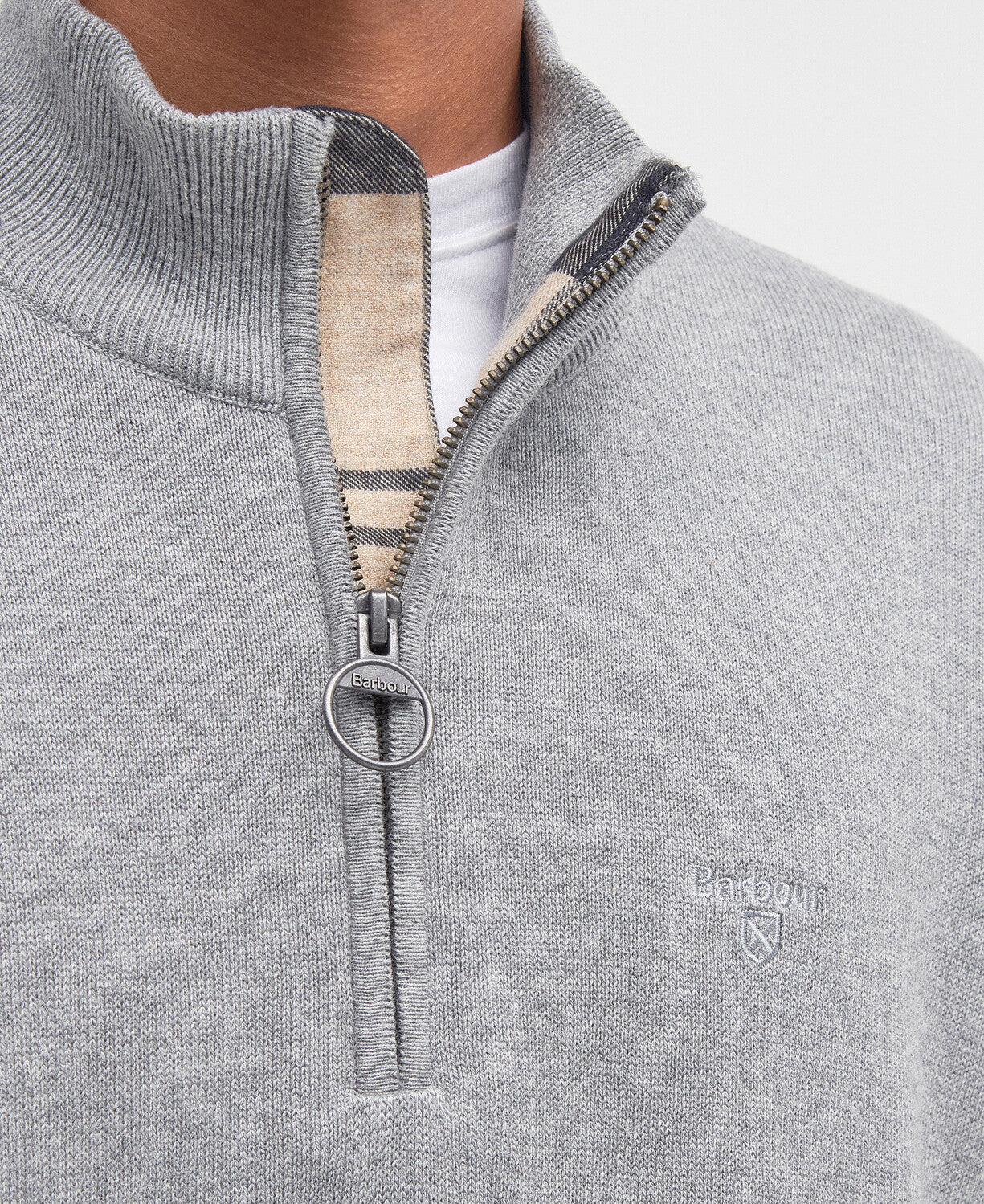 Barbour Cotton Half-Zip Jumper