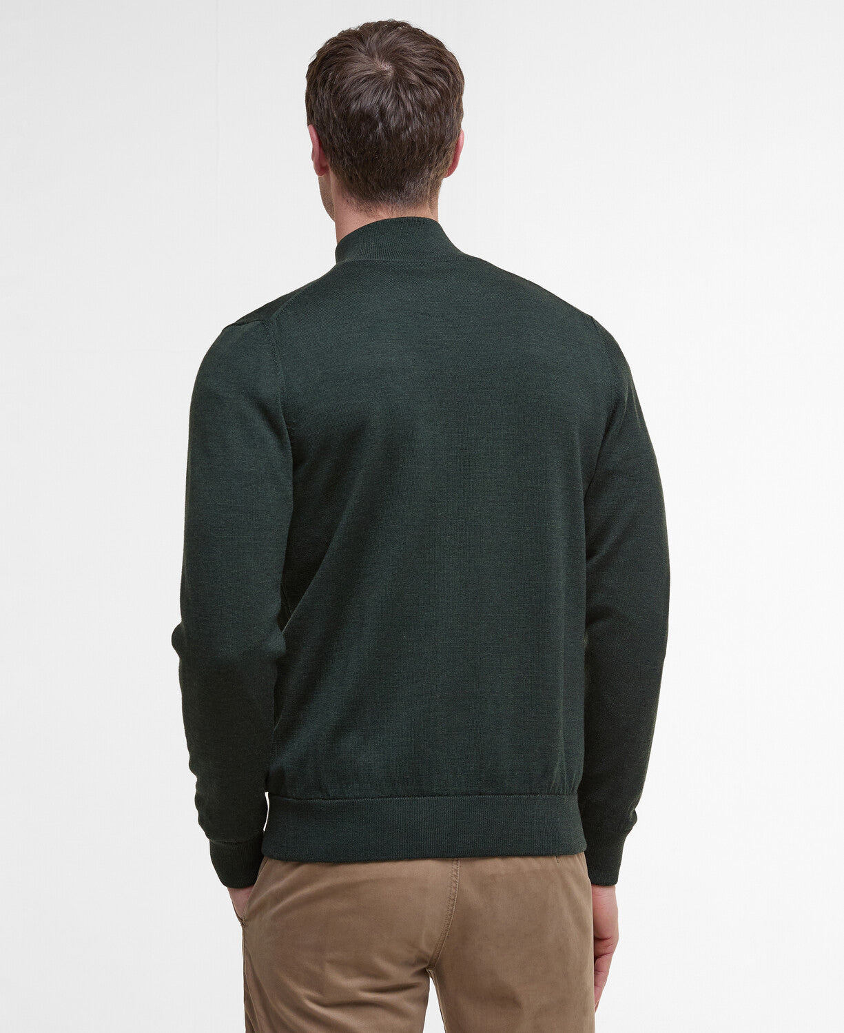 Barbour Gamlan Half Zip Merino Jumper