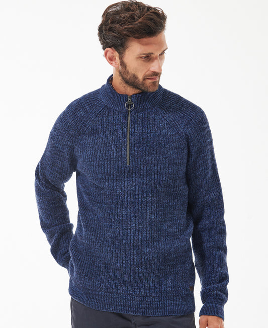 Barbour Horseford Half-Zip Jumper - Navy