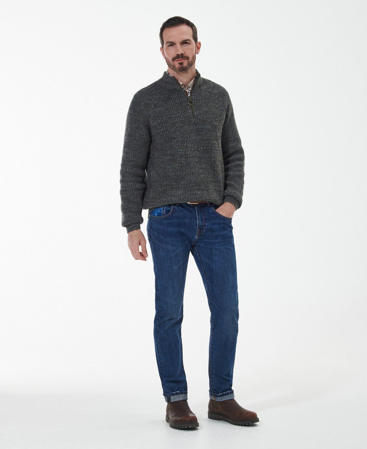 Barbour Horseford Half-Zip Jumper